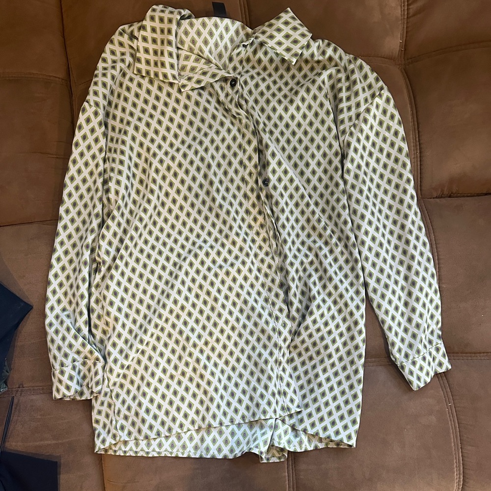 Stylish Women's Geometric Print Jacket